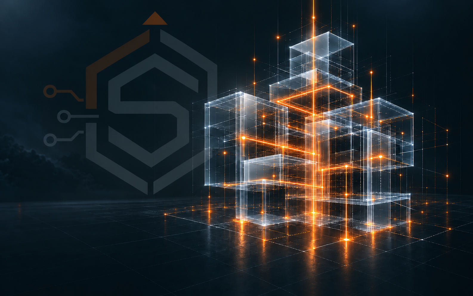SCSI illuminated architectural systems artwork